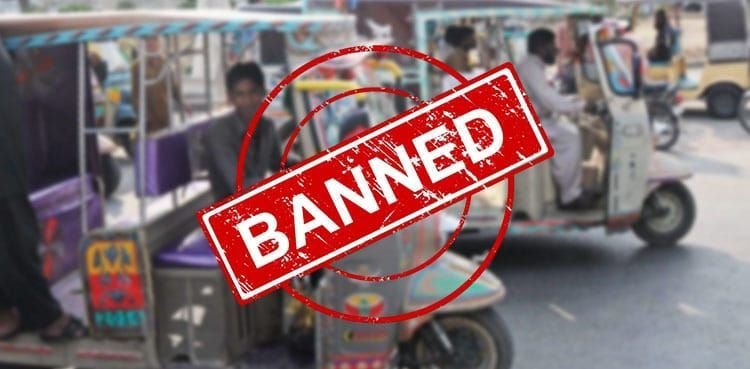 Karachi Restricts Rickshaw Movement on 25 Key Corridors to Improve Urban Mobility.
