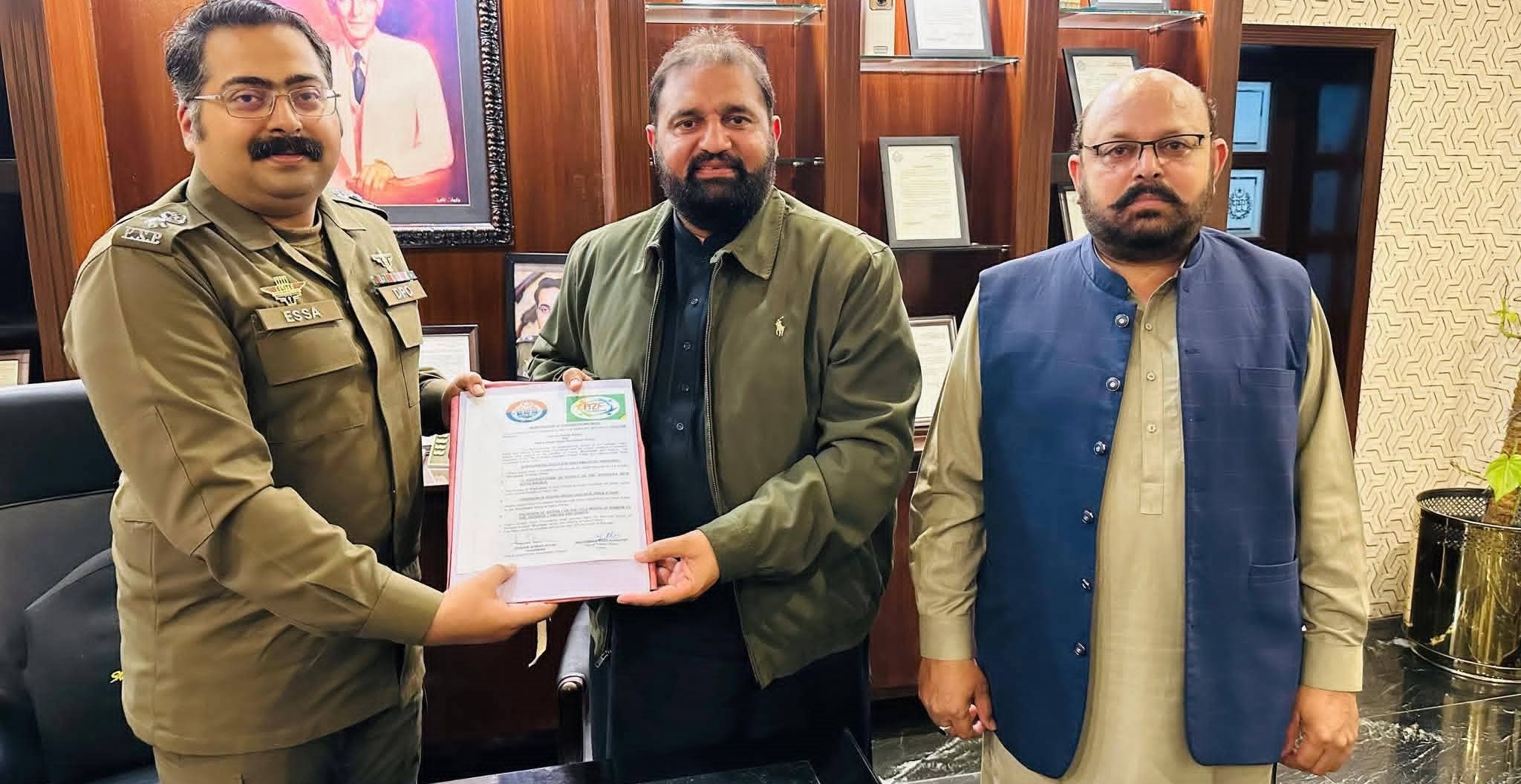 DPO Kasur Muhammad Isa Khan Announces Residential Plots for Families of Police Martyrs