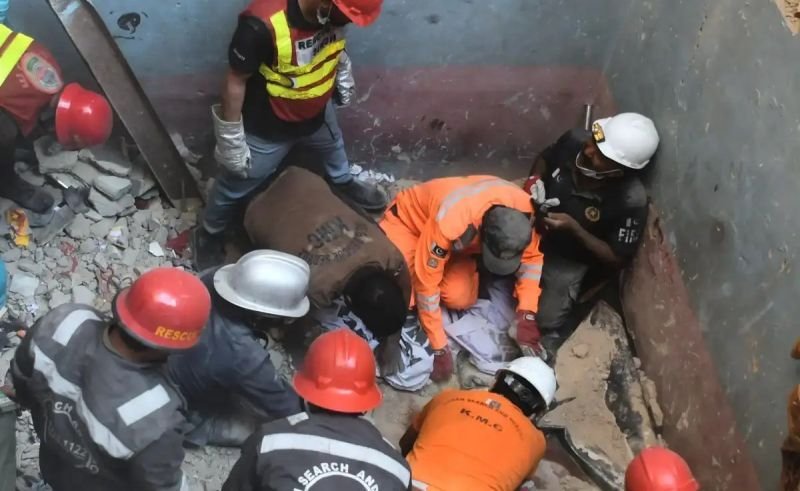 Gas Explosion Causes Partial Collapse of Residential Building in Soldier Bazaar, Raising Urban Safety Concerns