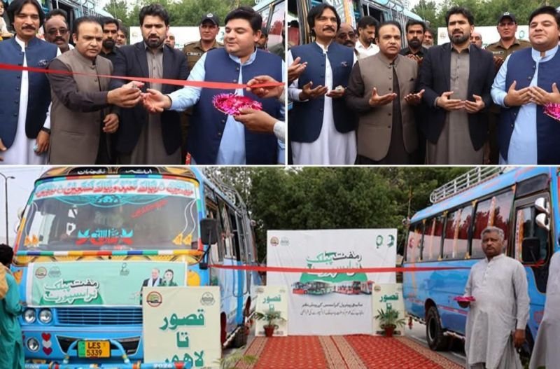 Free Transport Service Officially Launched in Kasur