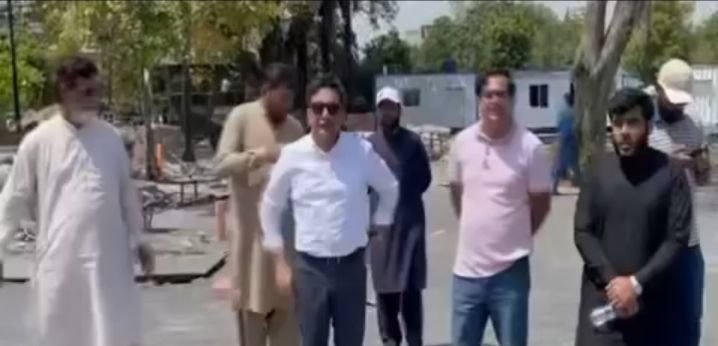 DG LDA  visits Data Darbar expansion project and Railway Station surroundings