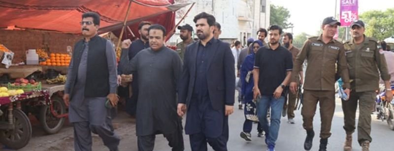 Beautification Project Reviewed at Naya Bazar Kasur