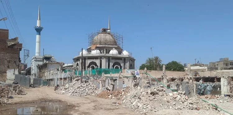 Accident During Data Darbar Expansion Project: SDO Huzefa Hameed and Sub-Engineer Waseem Ali Removed
