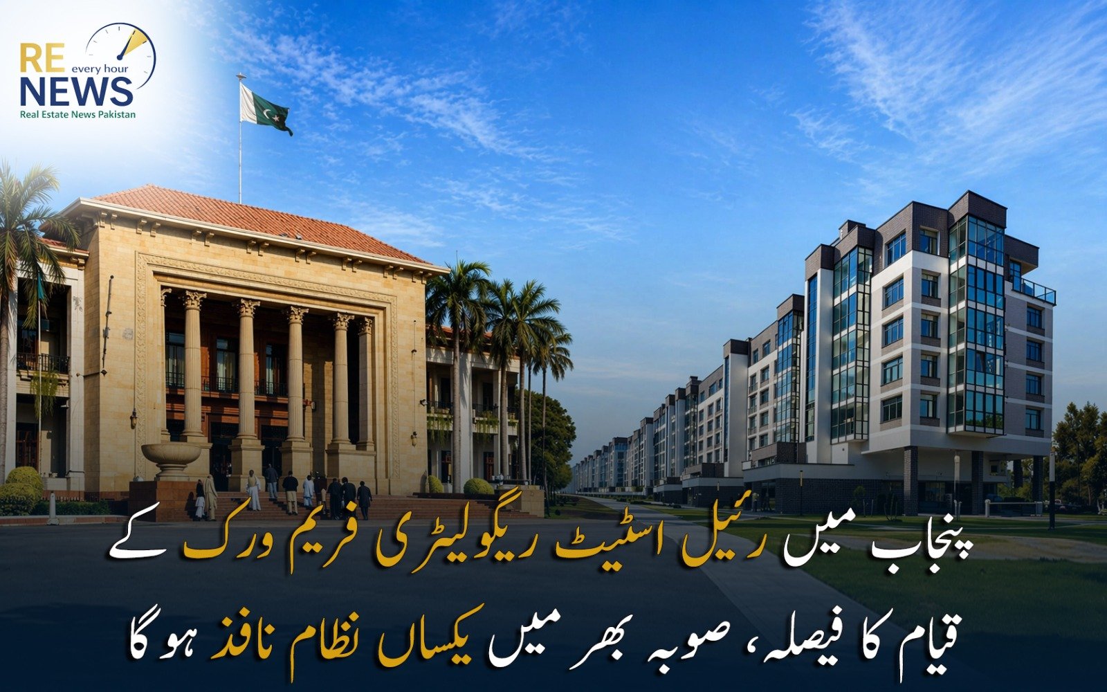 Punjab to Establish Real Estate Regulatory Framework, Uniform System to Be Implemented Province wide