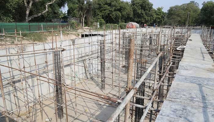 Construction of Modern Underground Water Storage Tank for Rainwater in Toba Tek Singh Progressing Rapidly
