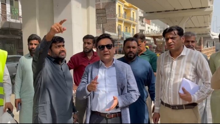 DG LDA Reviews Ongoing Development Work at Data Darbar Extension Project and Bhati Chowk Underpass
