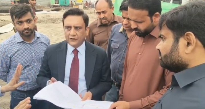 37% Work Completed on Bhatti Chowk Underpass, Piling Reaches 85%