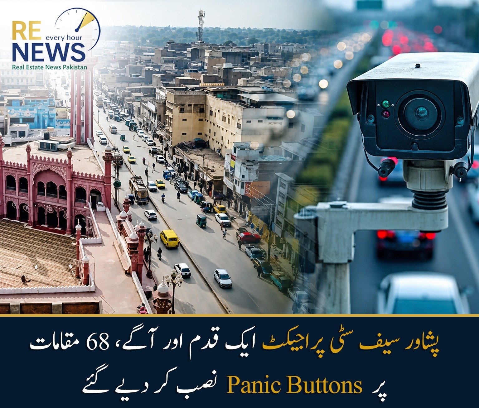 Peshawar Safe City Project Installs Panic Buttons at 68 Locations to Boost Emergency Response