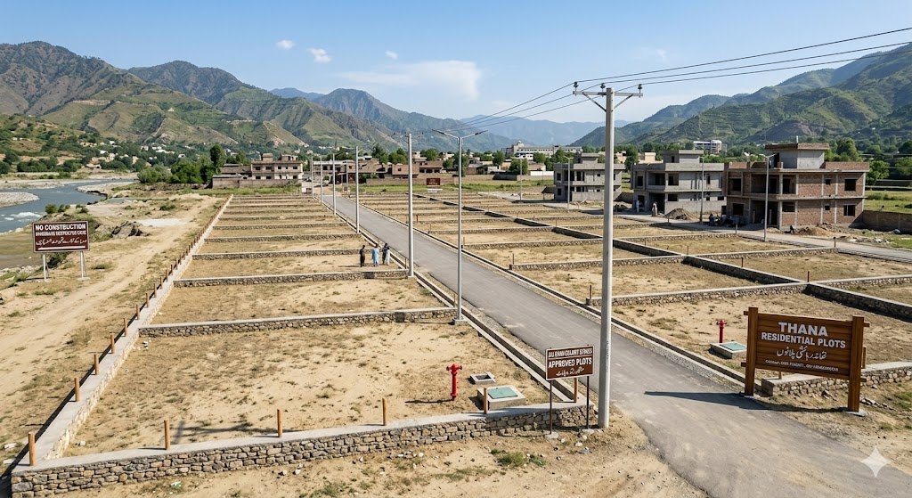 Malakand Real Estate: Focus Shifts to Utility Ready Residential Plots as Riverbank Ban Continues