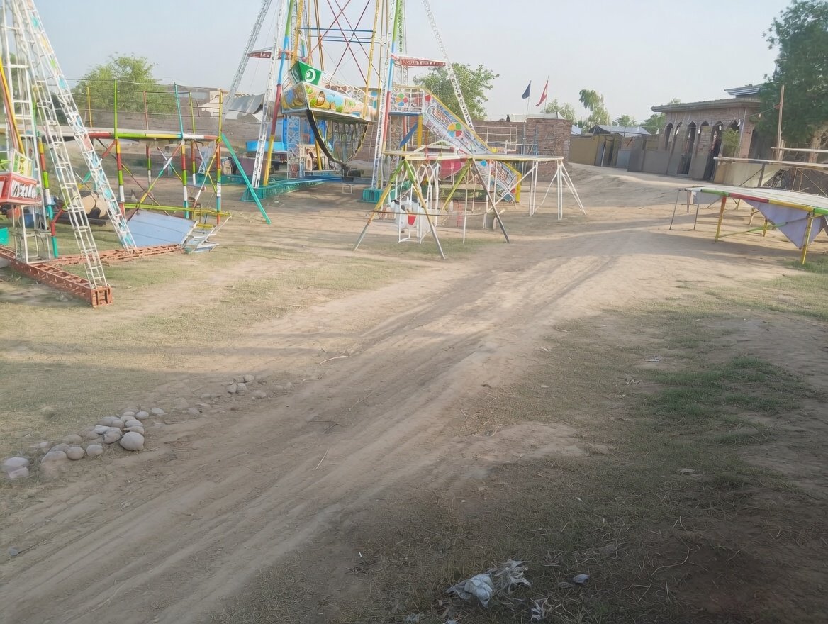 Action Against Encroachments Around Mela Aman Shah In Chunian