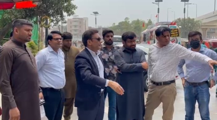 DG LDA visits Data Darbar expansion project and Bhatti Chowk underpass site
