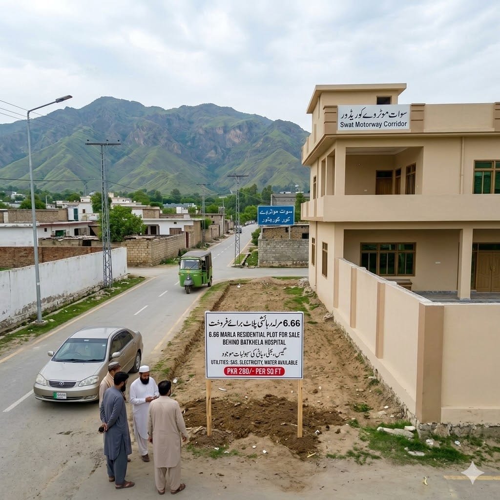 Demand for On Ground Plots Rises in Malakand Real Estate Market