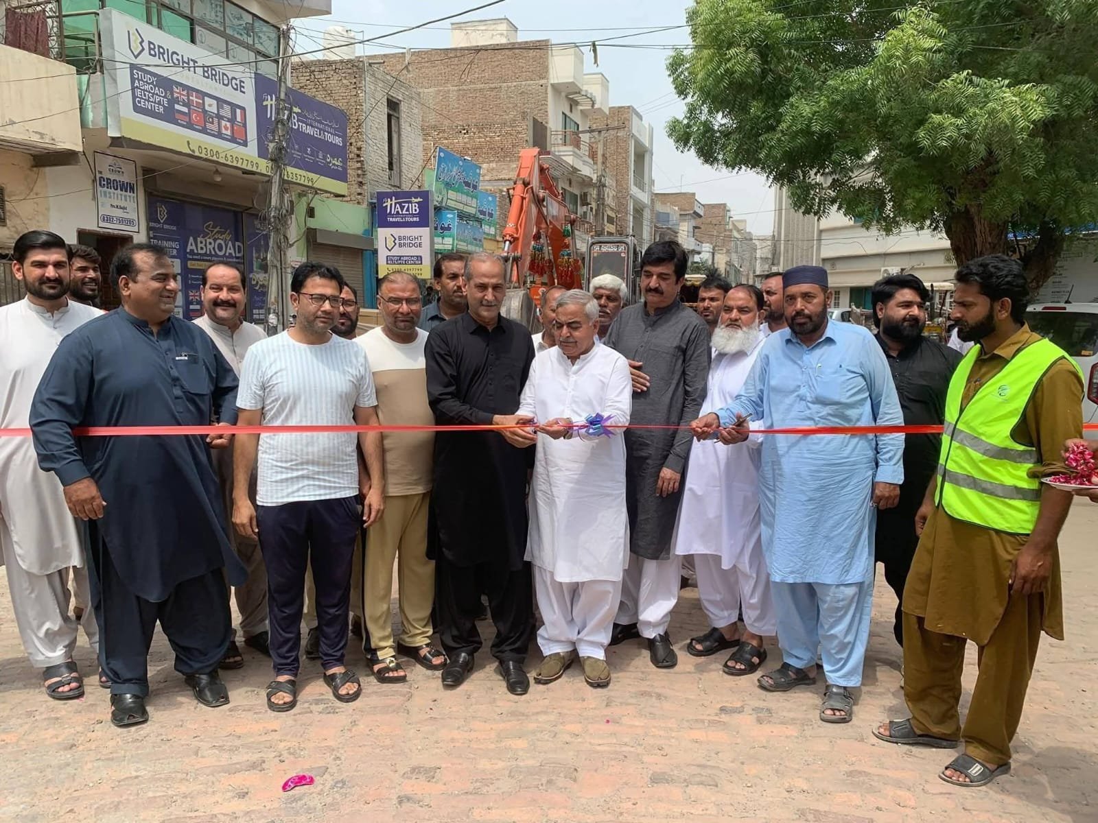 Development Projects Inaugurated in Vehari, Former Lawmakers Assure Continued Public Service