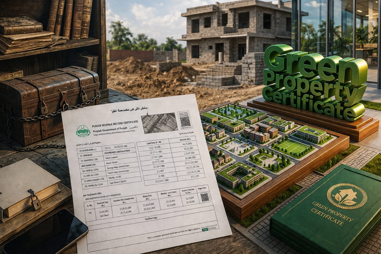 Green Property Certificate Mandatory in Punjab from July 1, Property Sale and Purchase Not Possible Without Certificate