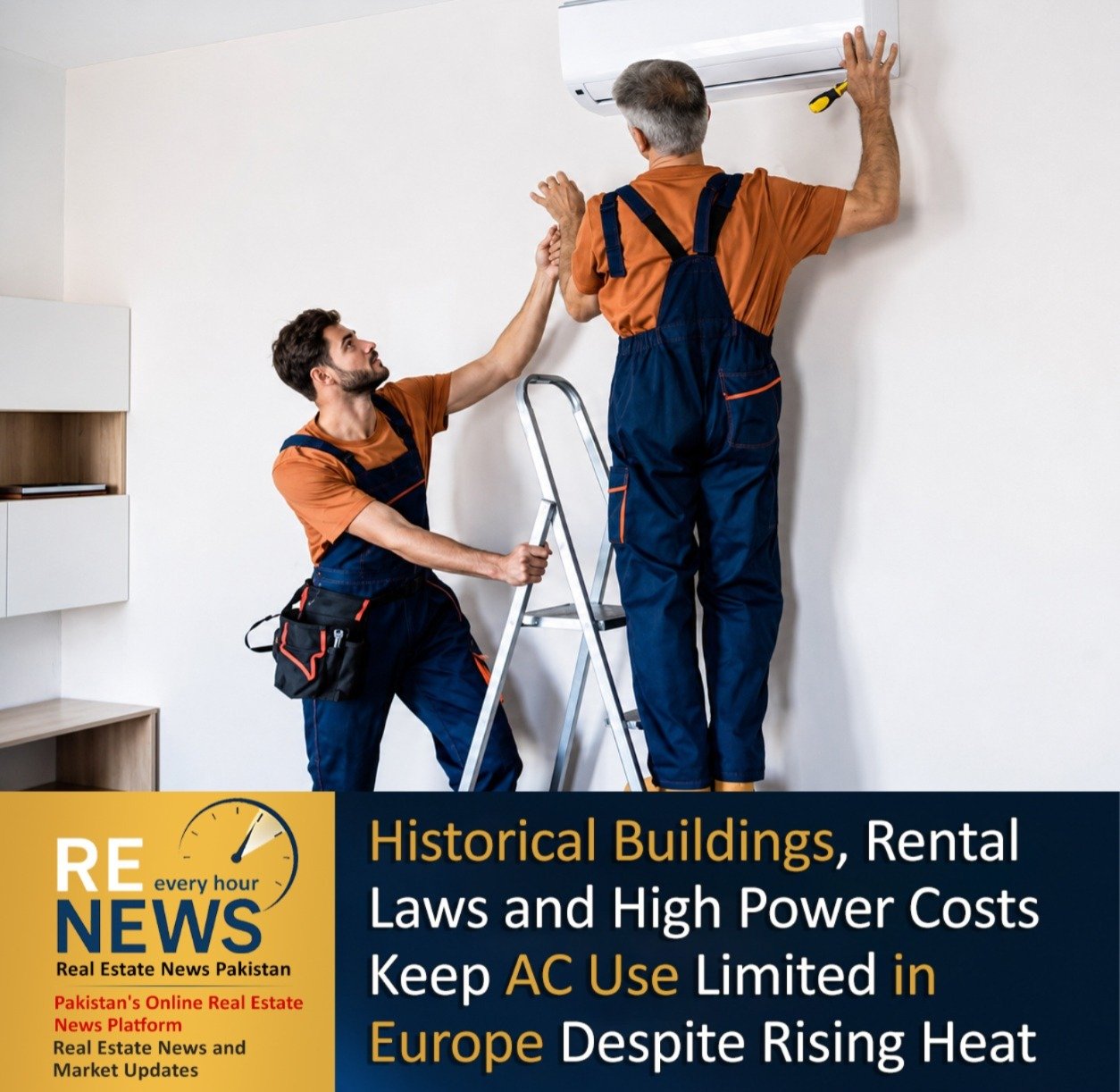 Historical Buildings, Rental Laws and High Power Costs Keep AC Use Limited in Europe Despite Rising Heat
