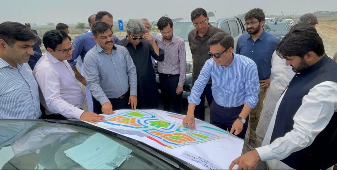LDA City Development Picks Up Pace as 65% Work on Structure Plan Road Completed