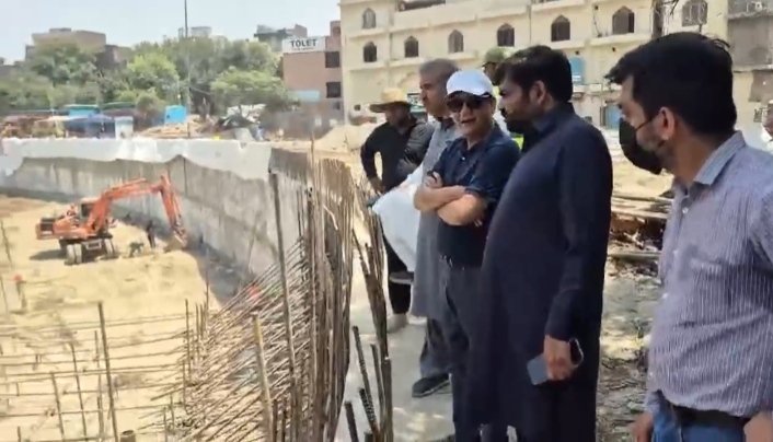 LDA DG Tahir Farooq Inspects Ongoing Development Projects in Lahore, Reviews Pace and Quality of Work