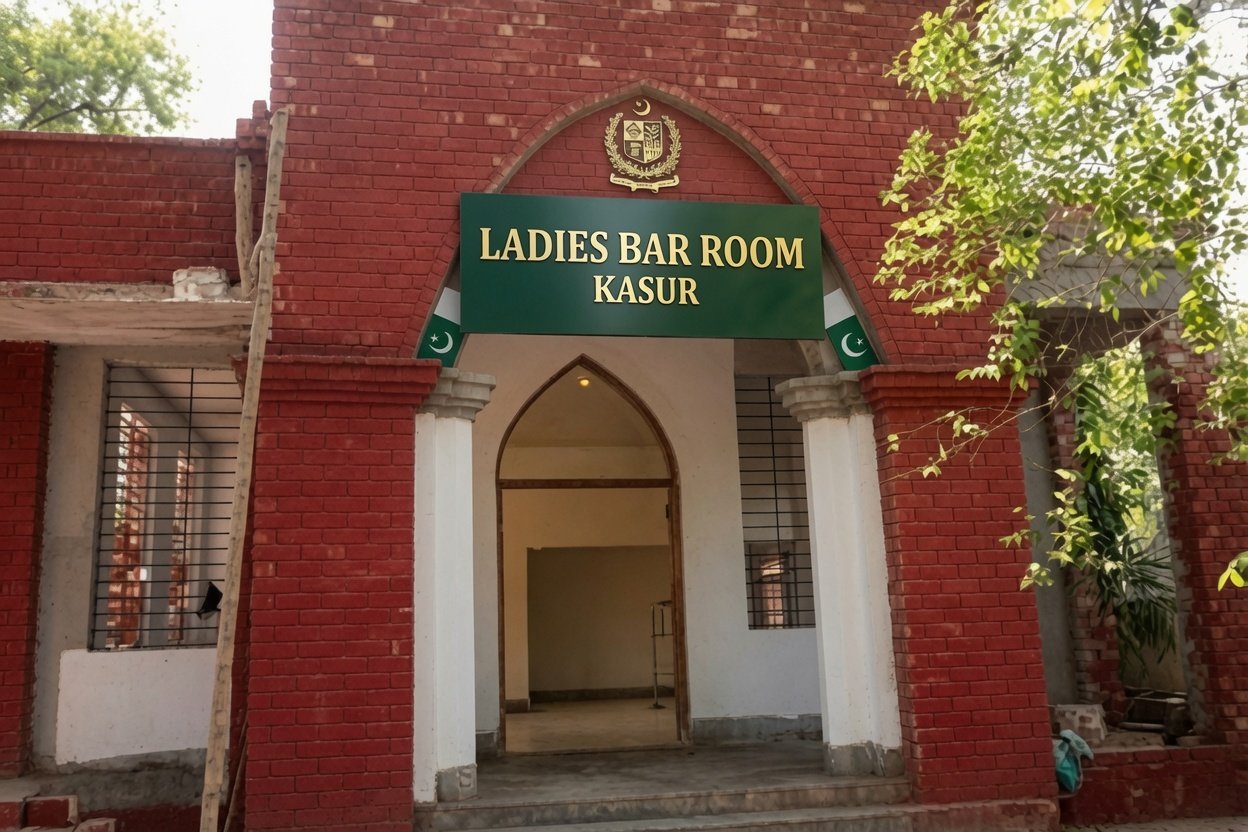 Modern Ladies Waiting Room Constructed at Tehsil Kasur to Improve Public Facilities