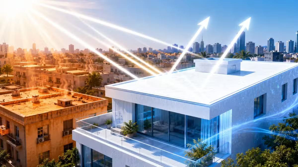 New Cooling Paint Could Help Buildings Stay 6°C Cooler in Hot Countries Like Pakistan