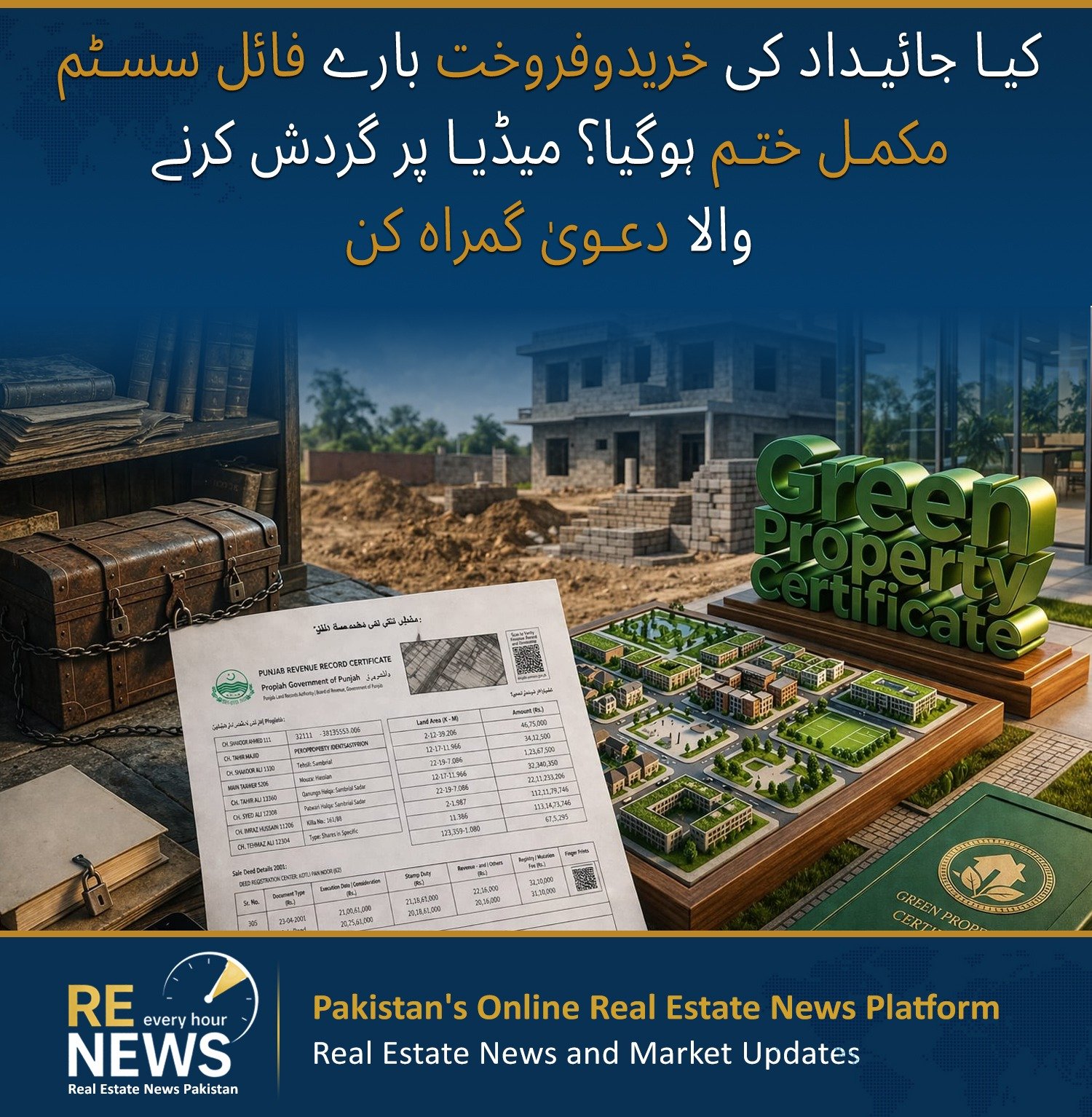Pakistan: Has the Property File System Ended? Viral Claims About New Property Certificate Are Misleading