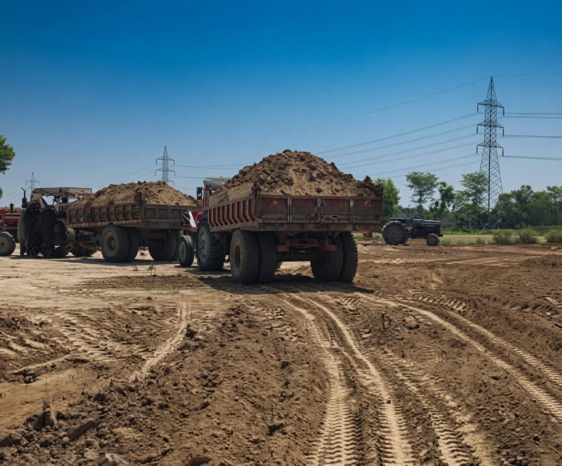 To Sell Soil From Government Land Under Temporary Cultivation Scheme Foiled